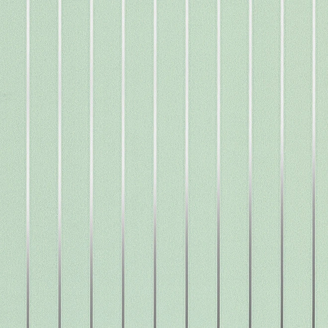 Pinstripe silver / green